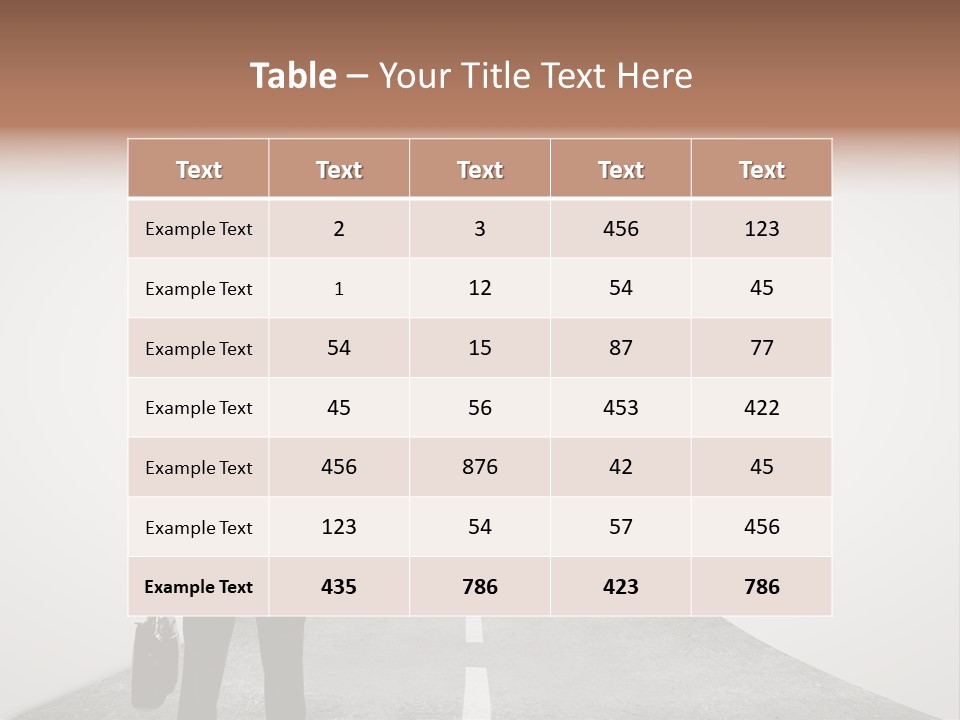 Counsel Salesperson Isolated PowerPoint Template