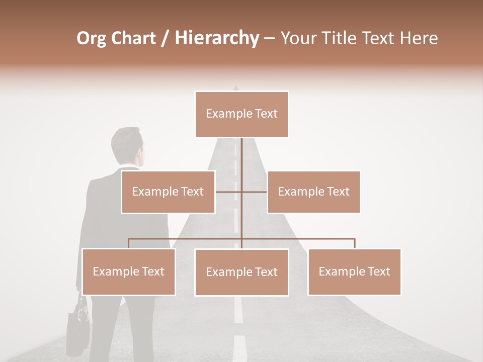 Counsel Salesperson Isolated PowerPoint Template
