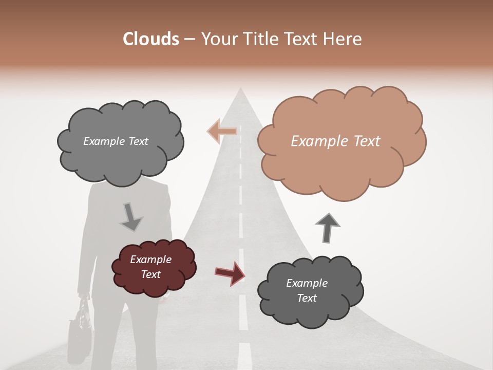 Counsel Salesperson Isolated PowerPoint Template