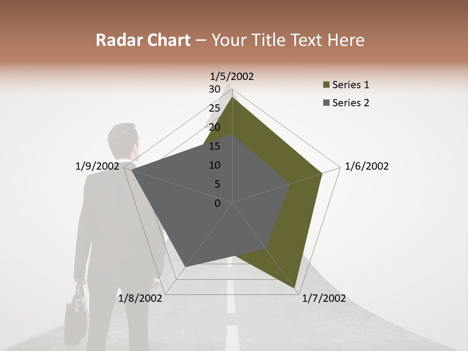 Counsel Salesperson Isolated PowerPoint Template