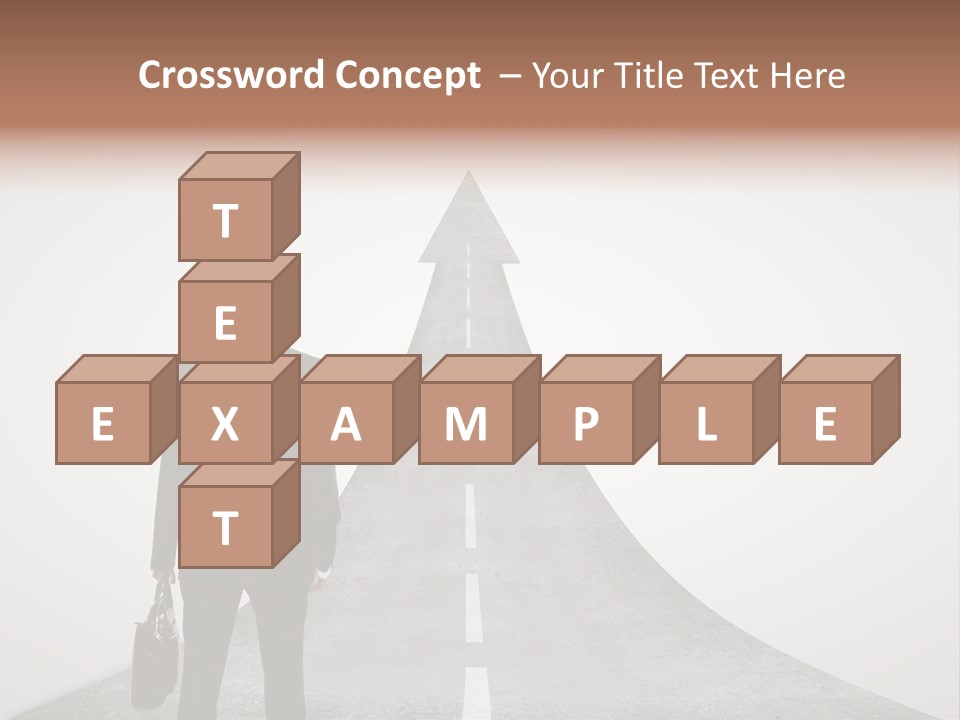 Counsel Salesperson Isolated PowerPoint Template