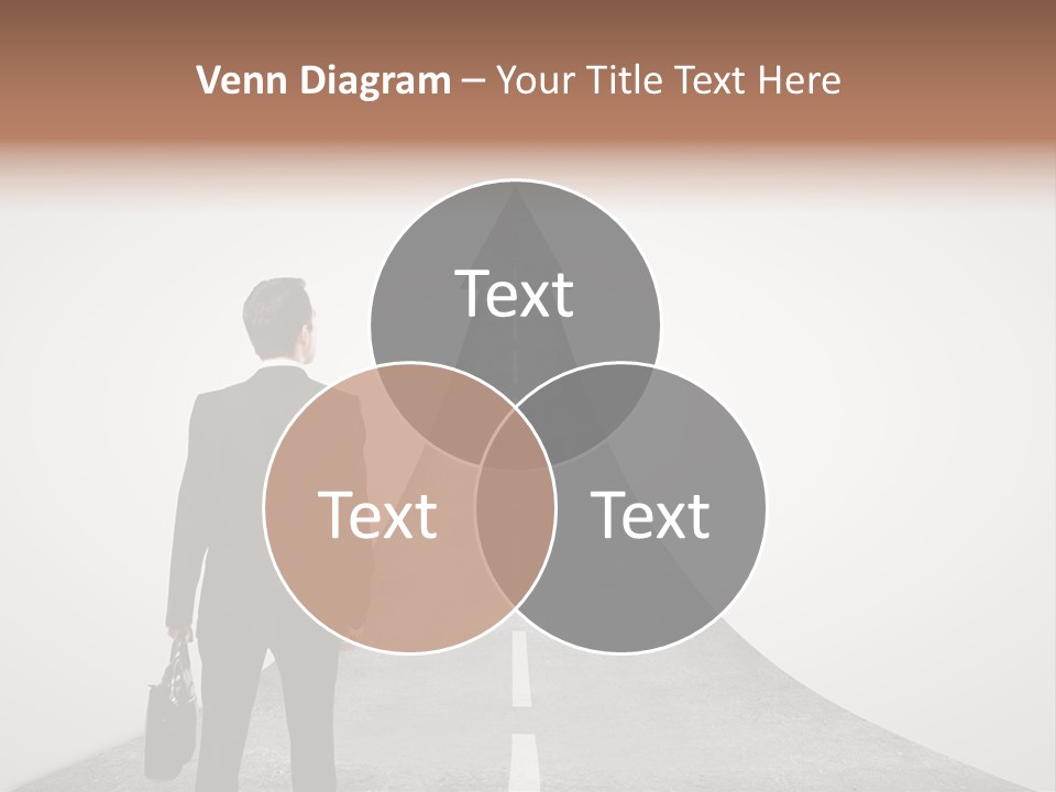 Counsel Salesperson Isolated PowerPoint Template