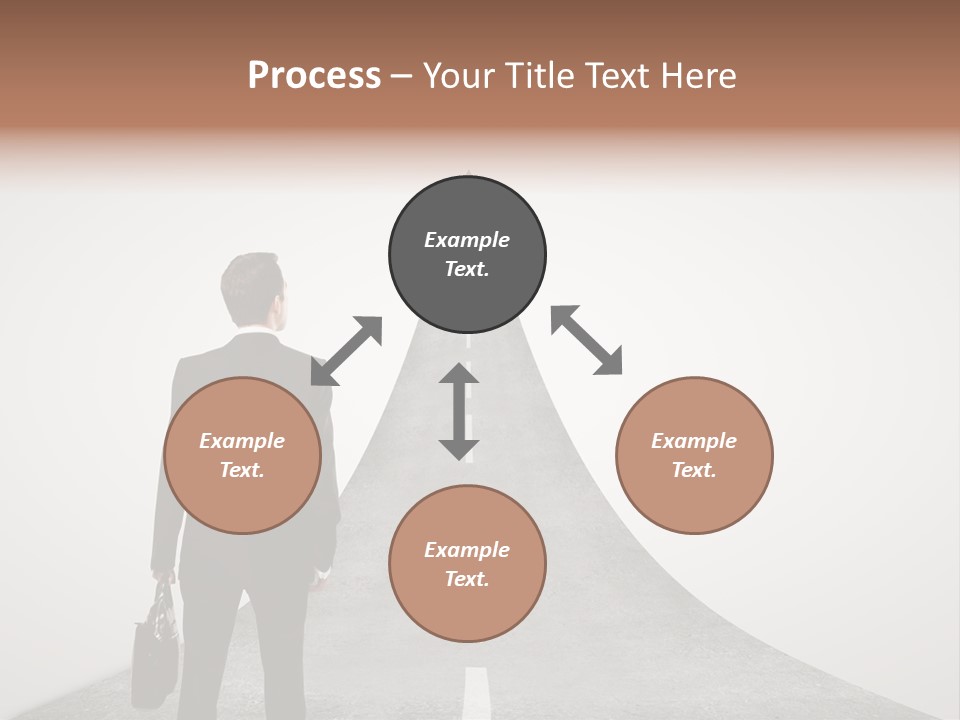 Counsel Salesperson Isolated PowerPoint Template
