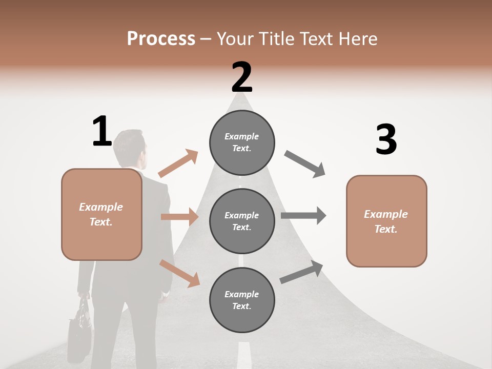 Counsel Salesperson Isolated PowerPoint Template