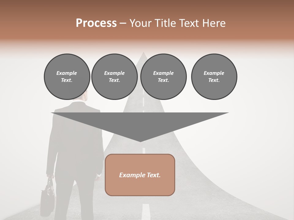 Counsel Salesperson Isolated PowerPoint Template
