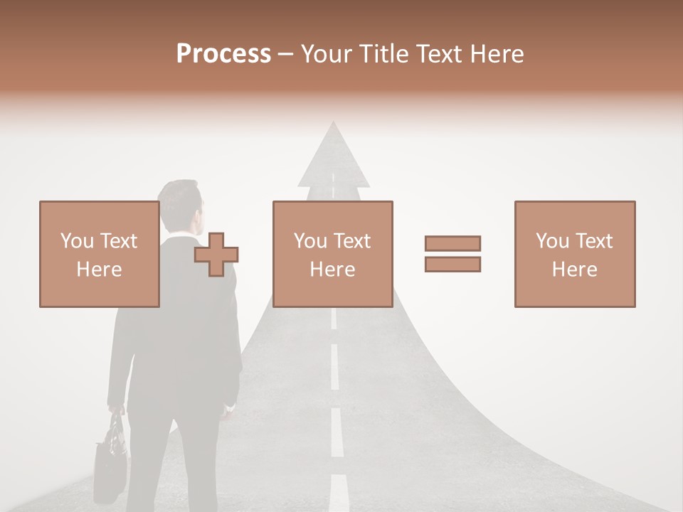 Counsel Salesperson Isolated PowerPoint Template