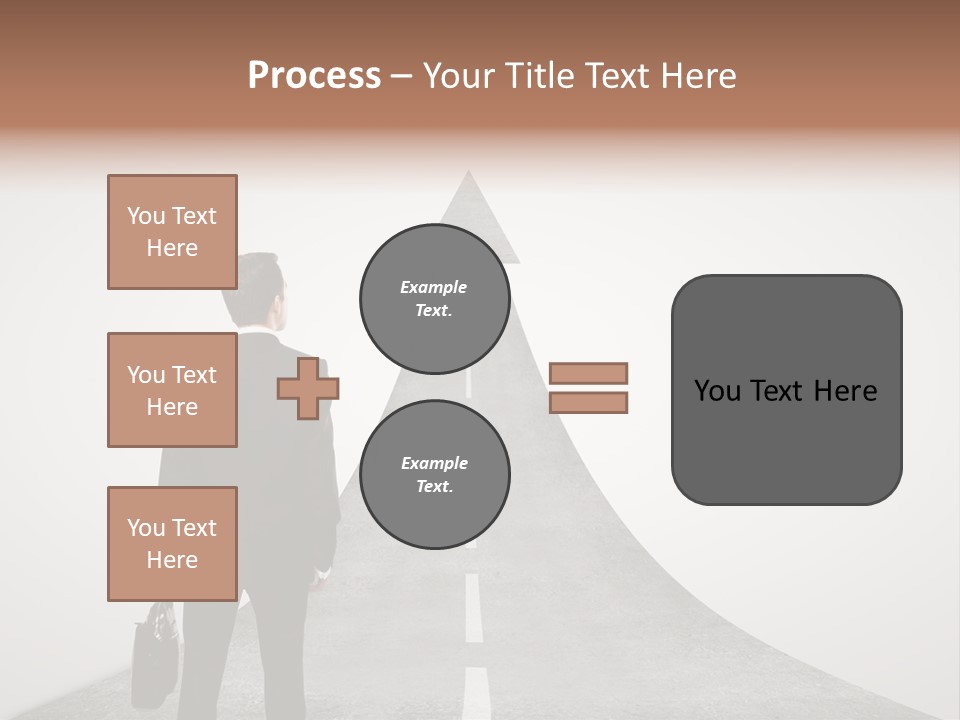 Counsel Salesperson Isolated PowerPoint Template
