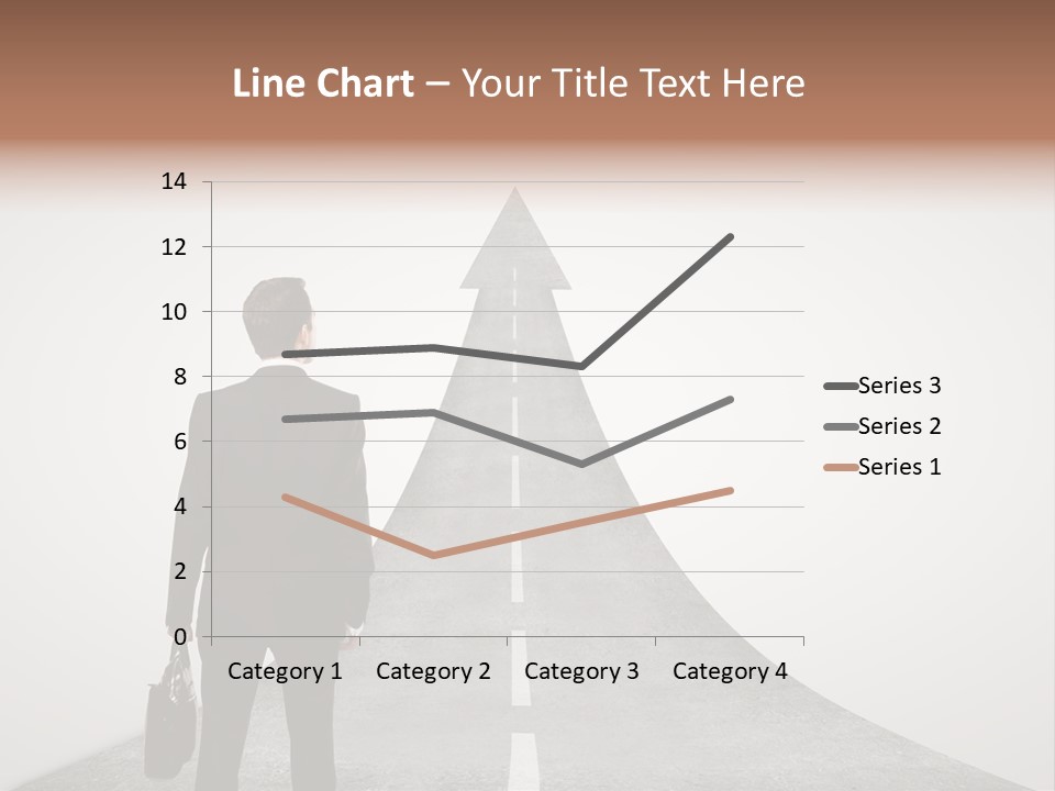 Counsel Salesperson Isolated PowerPoint Template