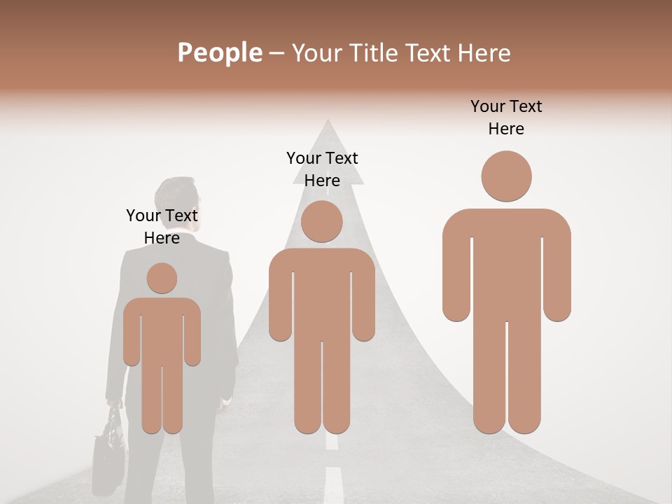 Counsel Salesperson Isolated PowerPoint Template