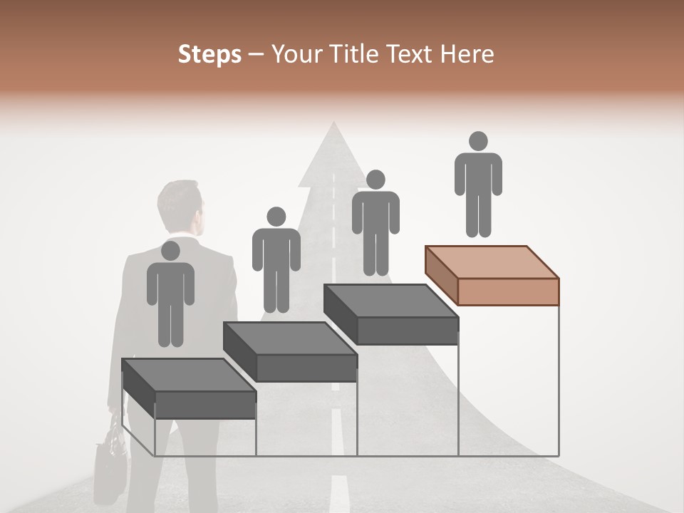 Counsel Salesperson Isolated PowerPoint Template