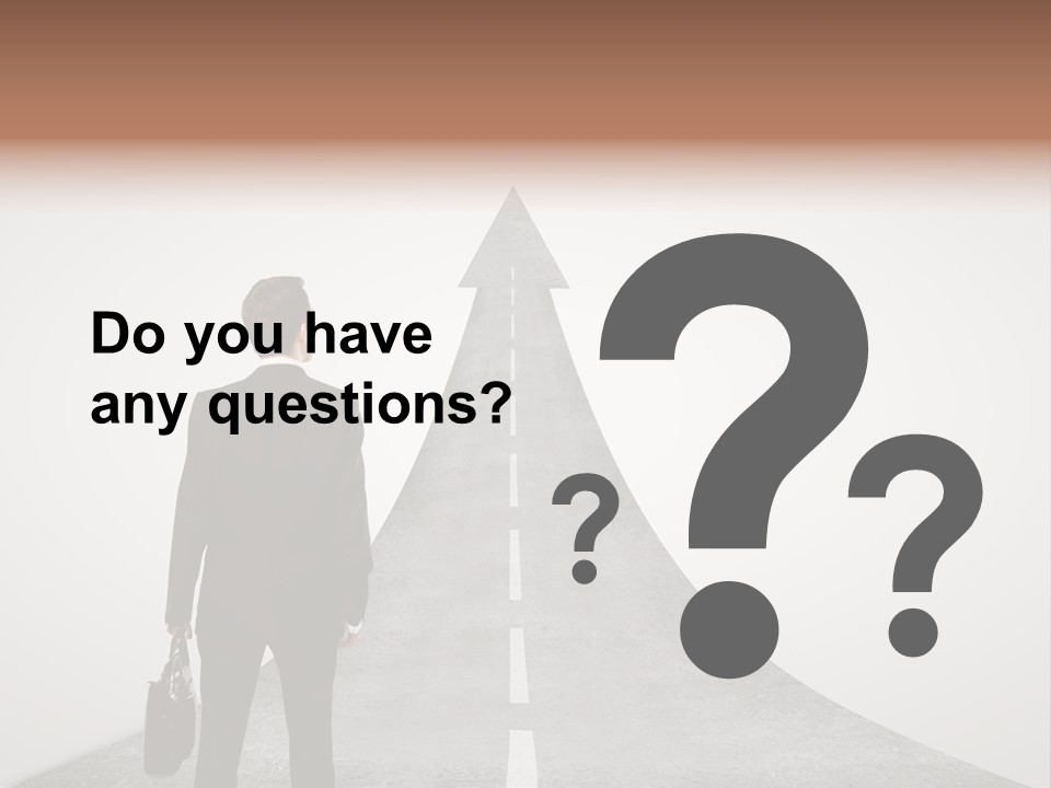 Counsel Salesperson Isolated PowerPoint Template