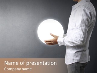 Conceptual World Save PowerPoint Template