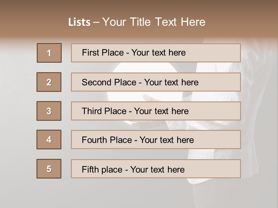 Conceptual World Save PowerPoint Template