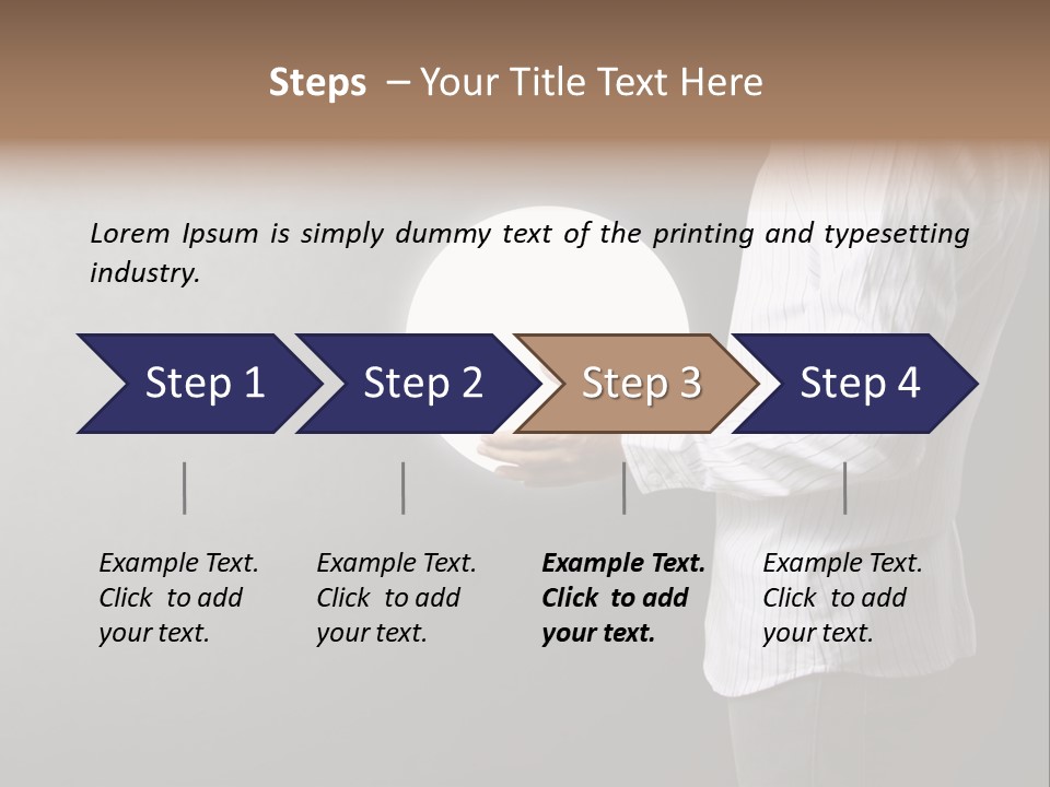 Conceptual World Save PowerPoint Template