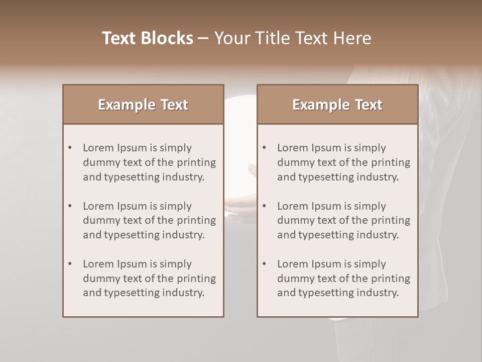 Conceptual World Save PowerPoint Template