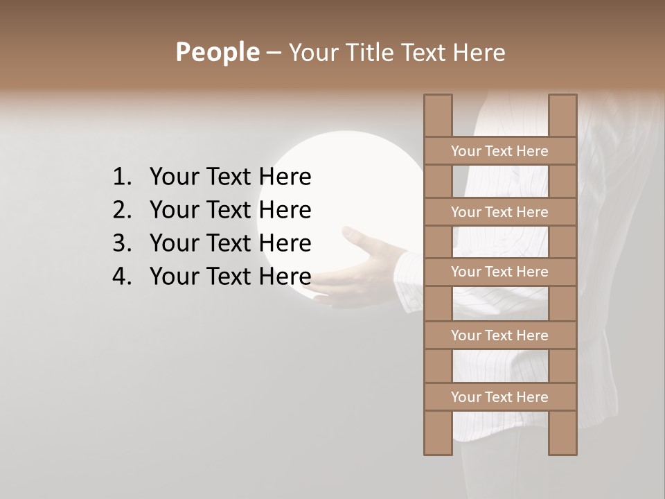 Conceptual World Save PowerPoint Template