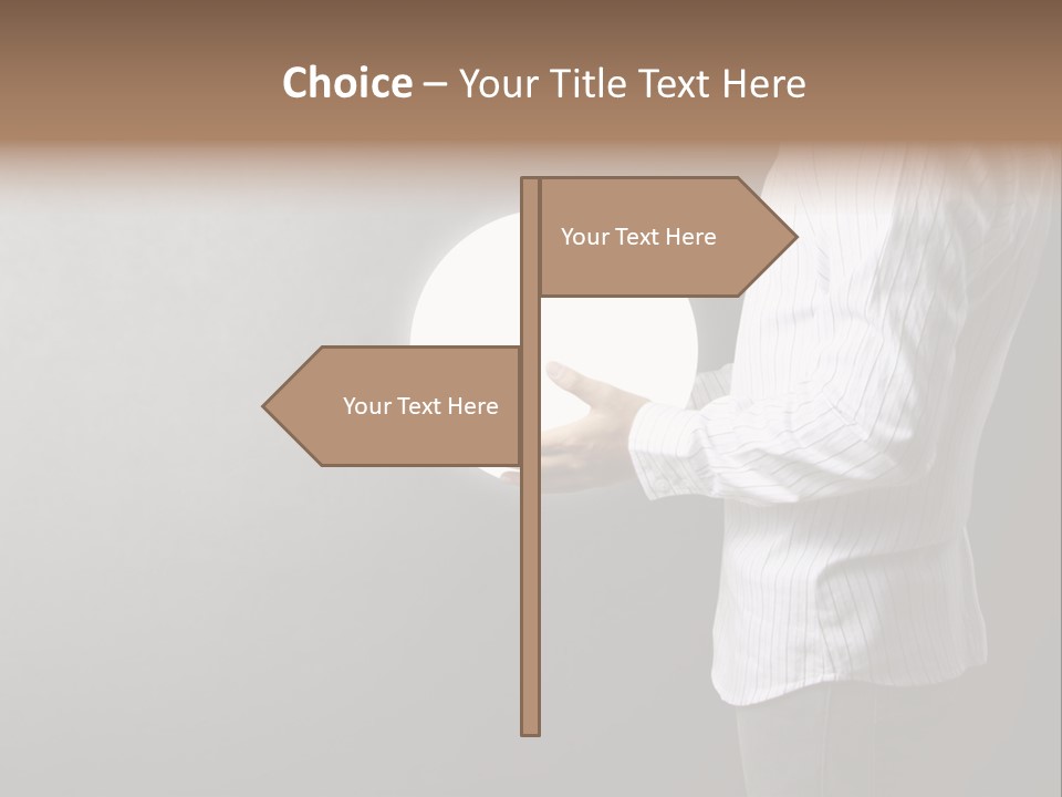Conceptual World Save PowerPoint Template