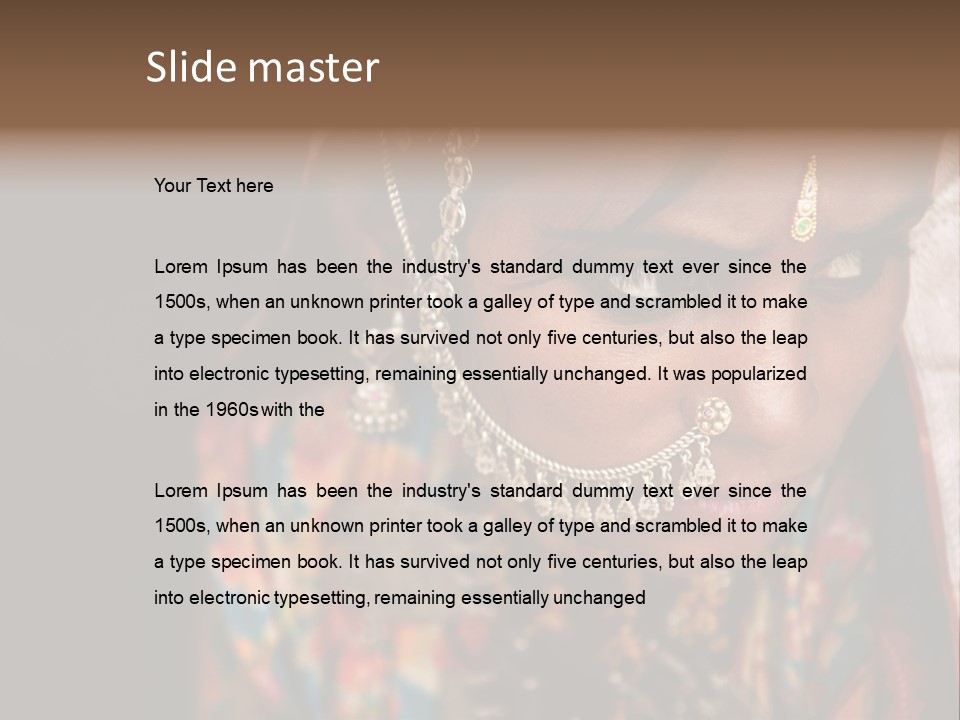 Rural Head Exotic PowerPoint Template