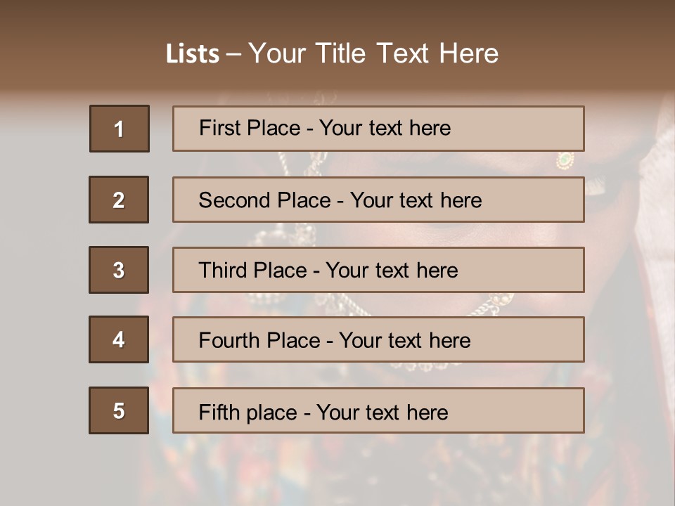 Rural Head Exotic PowerPoint Template