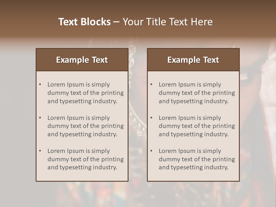 Rural Head Exotic PowerPoint Template