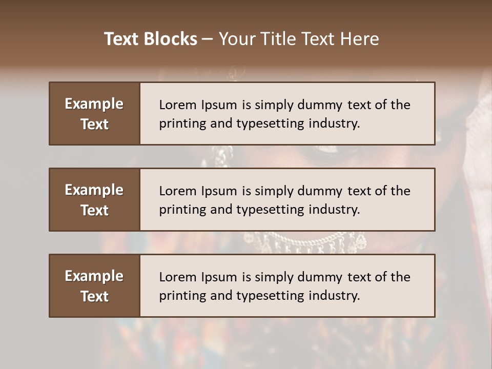 Rural Head Exotic PowerPoint Template
