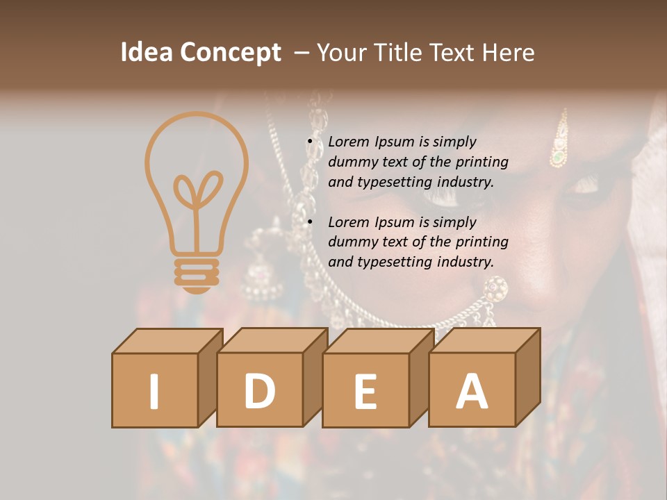 Rural Head Exotic PowerPoint Template