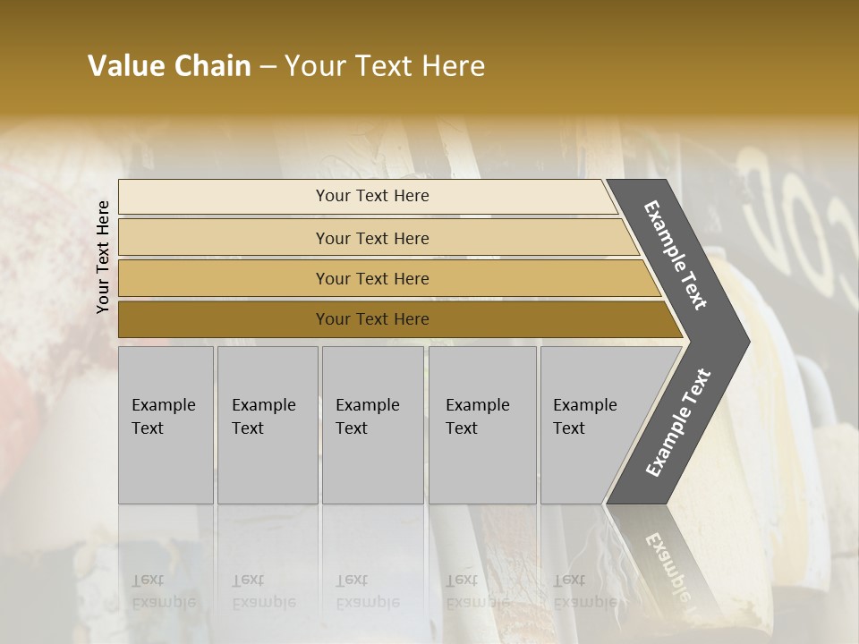 New England Cape Cod Lobster Pots PowerPoint Template