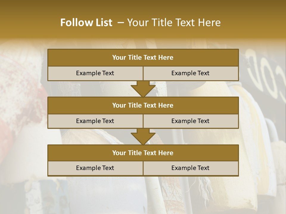 New England Cape Cod Lobster Pots PowerPoint Template