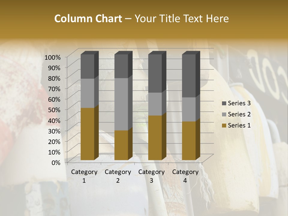 New England Cape Cod Lobster Pots PowerPoint Template