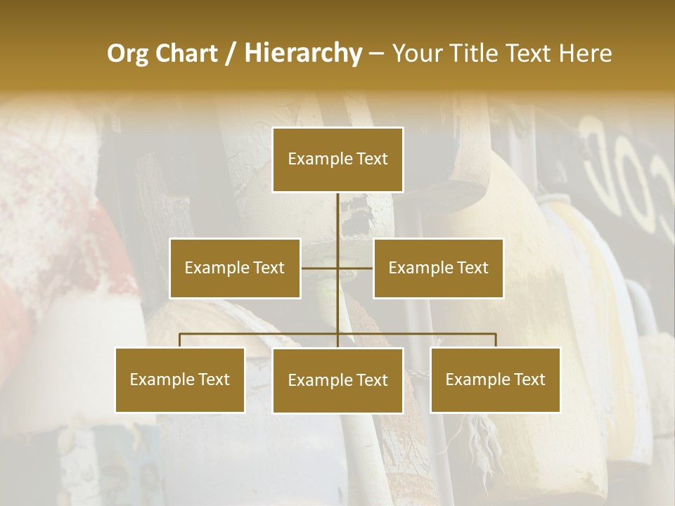 New England Cape Cod Lobster Pots PowerPoint Template