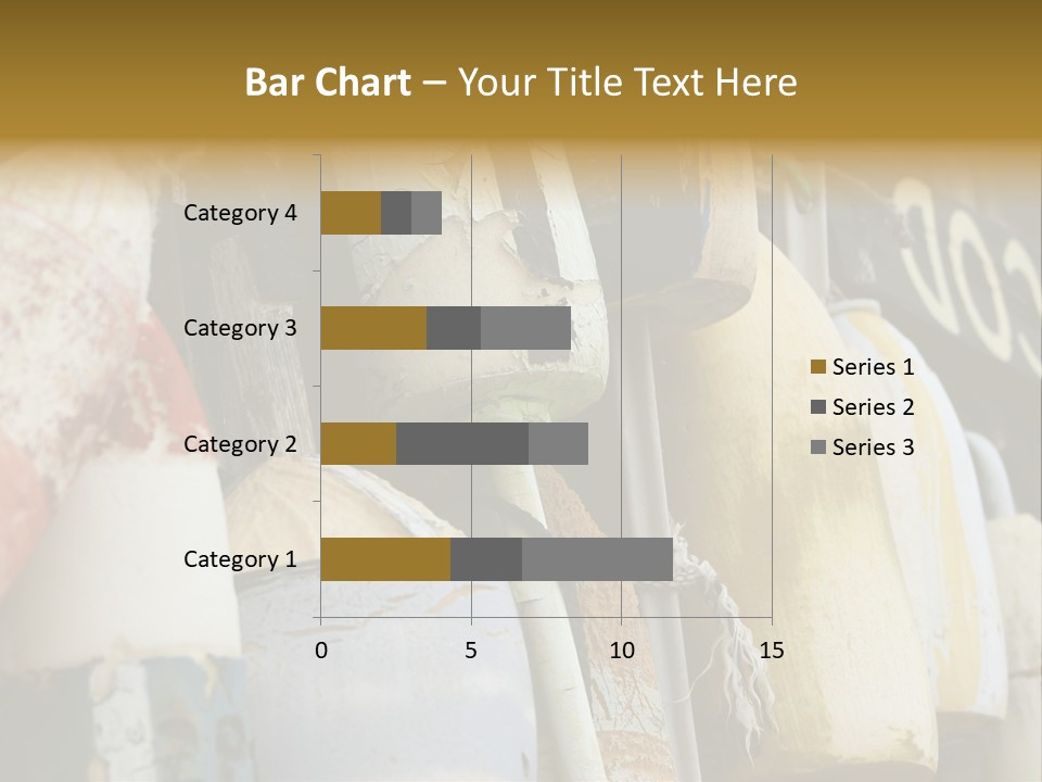 New England Cape Cod Lobster Pots PowerPoint Template