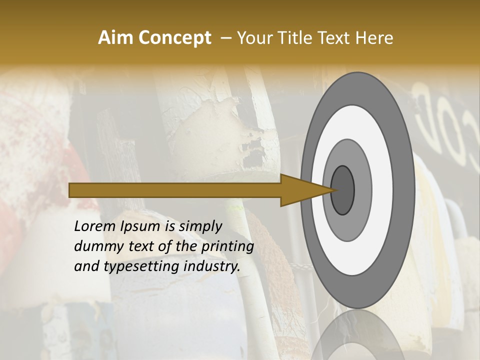 New England Cape Cod Lobster Pots PowerPoint Template