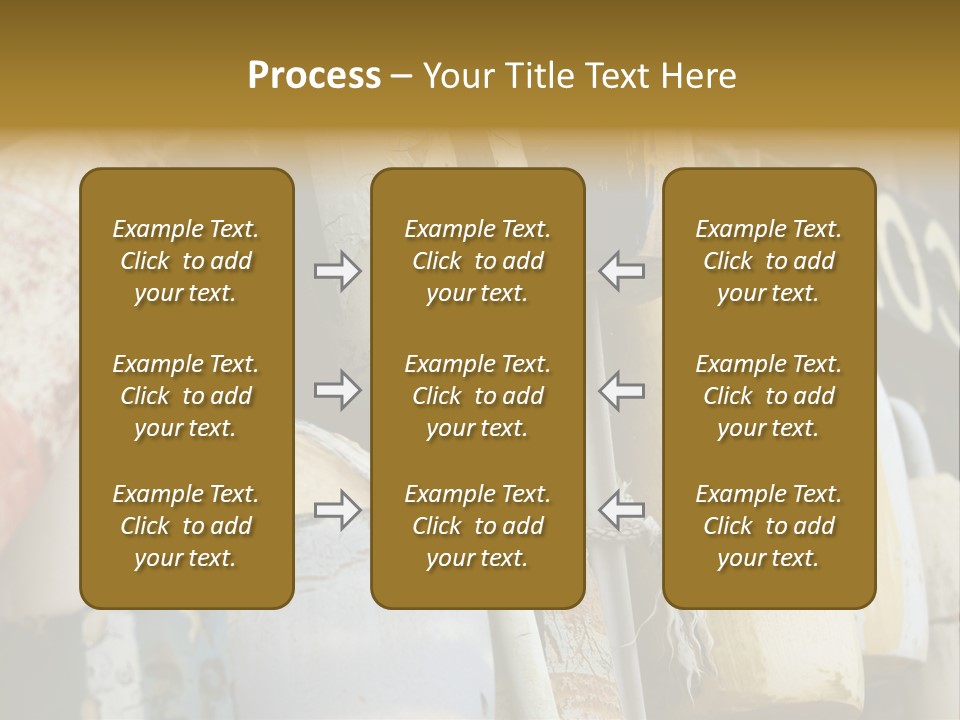 New England Cape Cod Lobster Pots PowerPoint Template