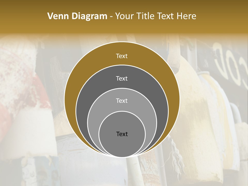 New England Cape Cod Lobster Pots PowerPoint Template