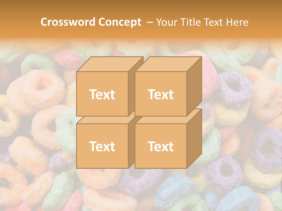 Meal Fruit Loops Carbohydrate PowerPoint Template