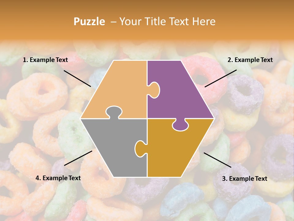 Meal Fruit Loops Carbohydrate PowerPoint Template