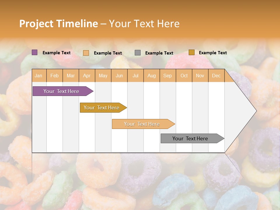 Meal Fruit Loops Carbohydrate PowerPoint Template