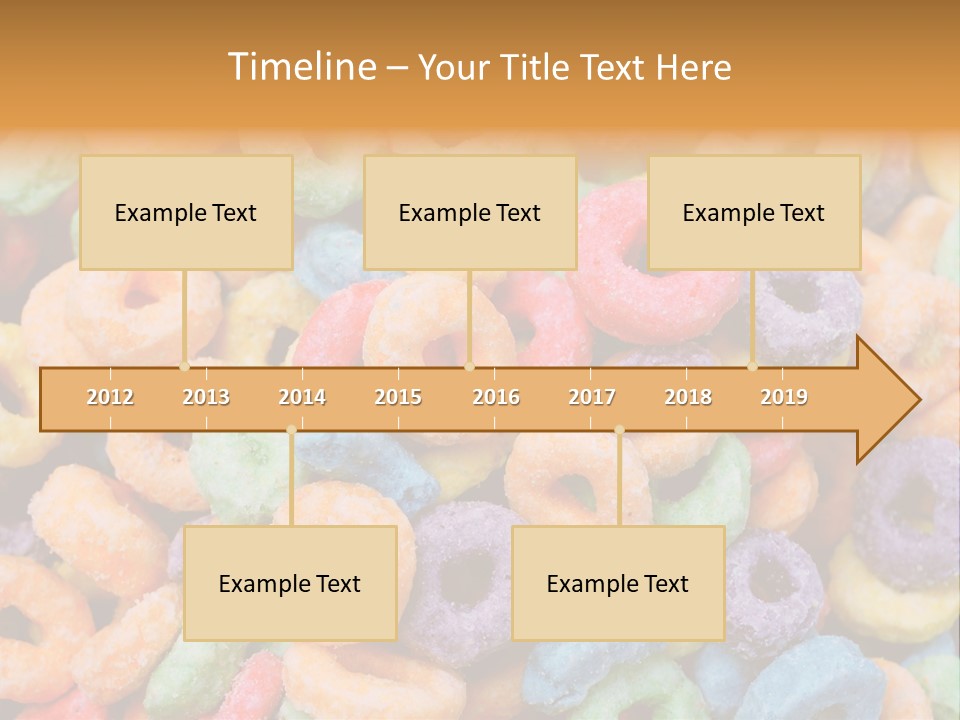Meal Fruit Loops Carbohydrate PowerPoint Template