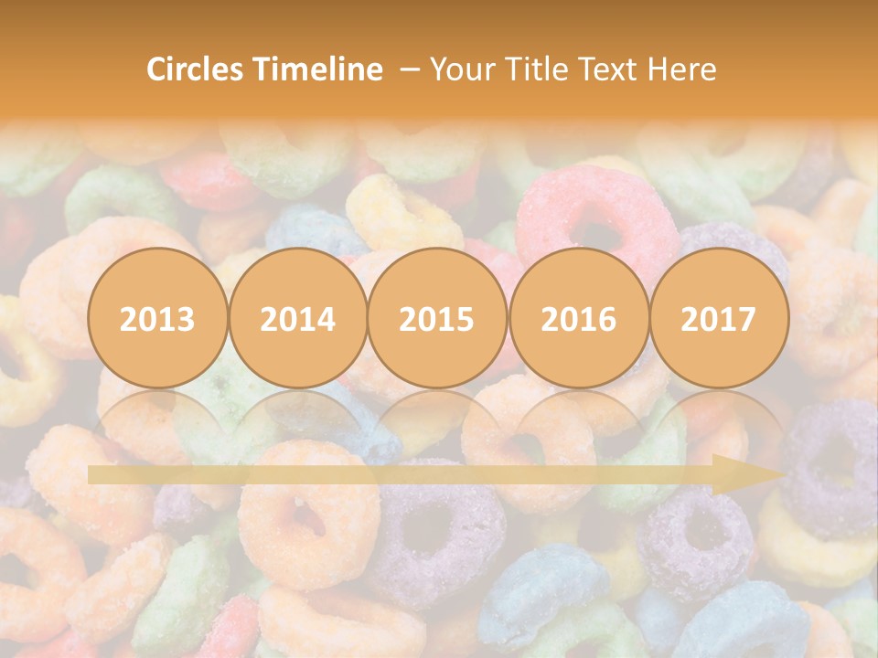 Meal Fruit Loops Carbohydrate PowerPoint Template
