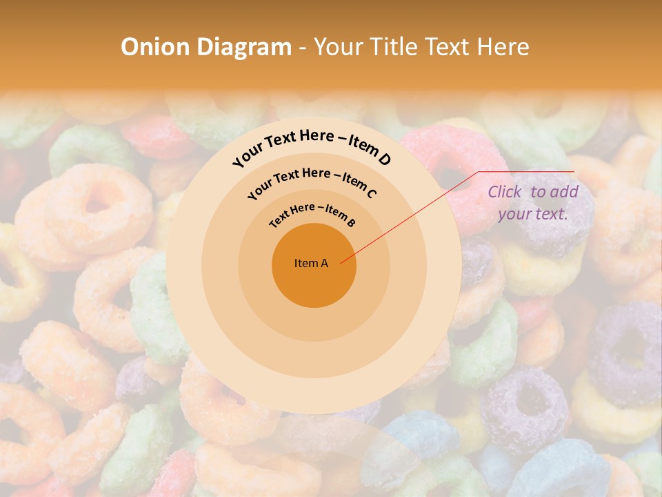 Meal Fruit Loops Carbohydrate PowerPoint Template
