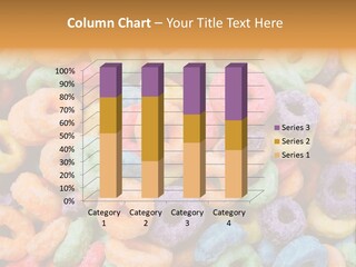 Meal Fruit Loops Carbohydrate PowerPoint Template