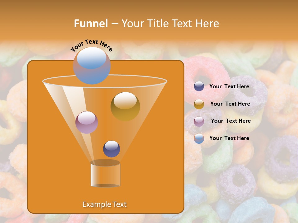 Meal Fruit Loops Carbohydrate PowerPoint Template