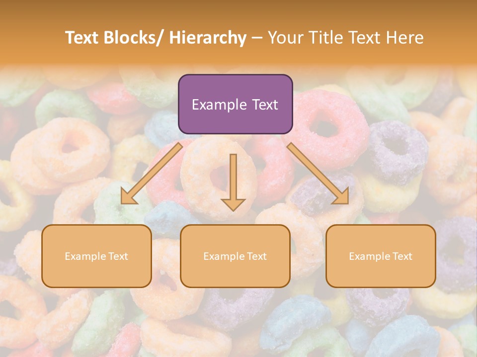Meal Fruit Loops Carbohydrate PowerPoint Template