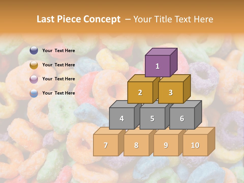 Meal Fruit Loops Carbohydrate PowerPoint Template