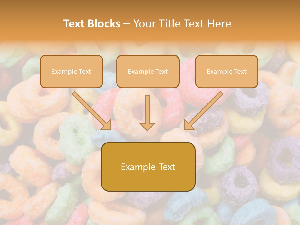 Meal Fruit Loops Carbohydrate PowerPoint Template