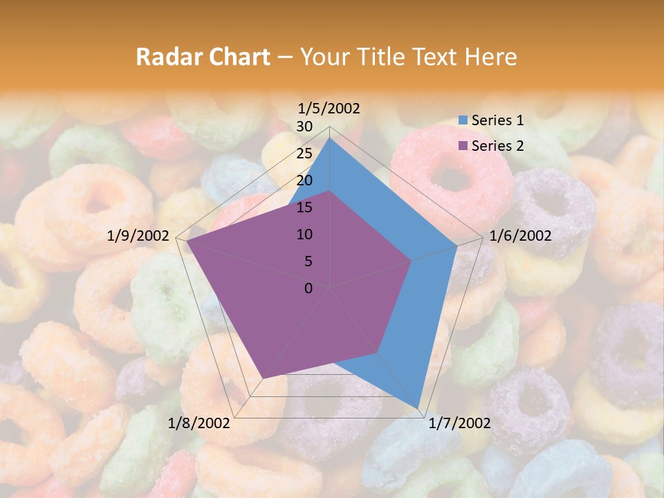 Meal Fruit Loops Carbohydrate PowerPoint Template