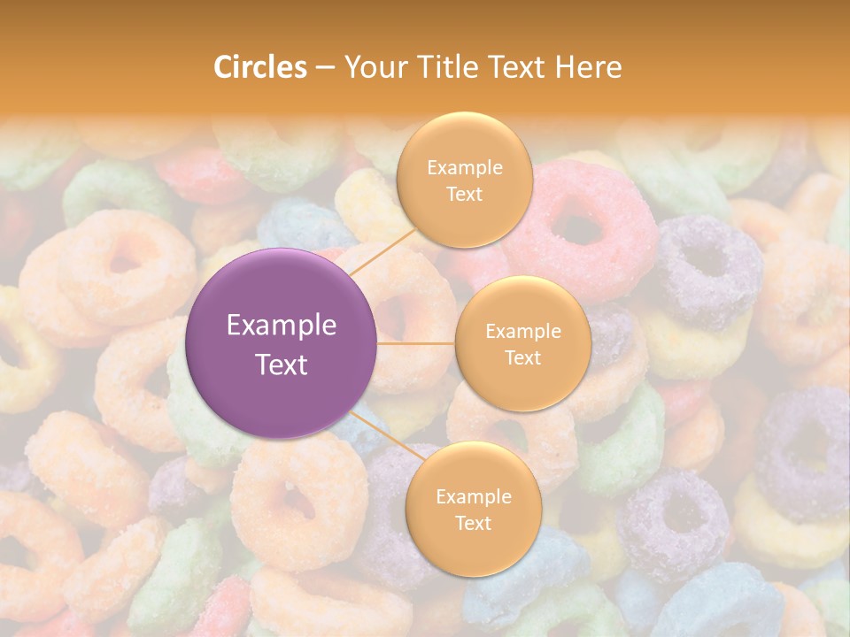 Meal Fruit Loops Carbohydrate PowerPoint Template