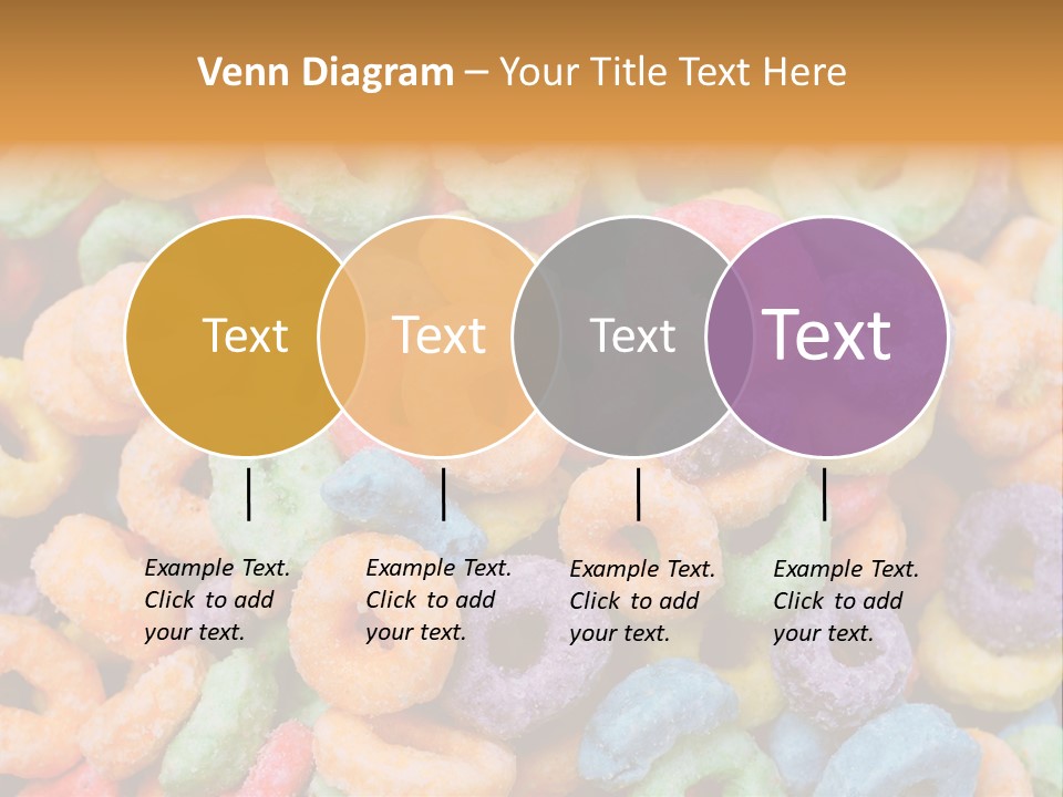 Meal Fruit Loops Carbohydrate PowerPoint Template