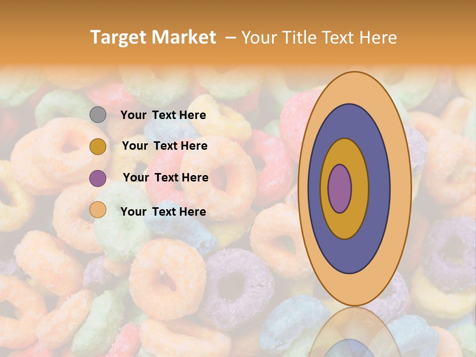 Meal Fruit Loops Carbohydrate PowerPoint Template