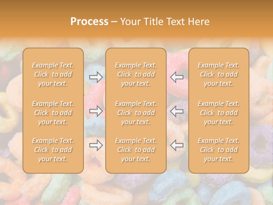Meal Fruit Loops Carbohydrate PowerPoint Template